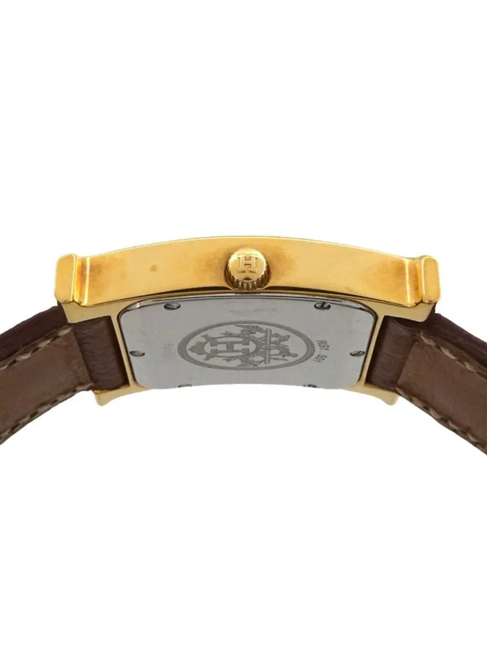 Hermes H Watch Ivory Quartz
